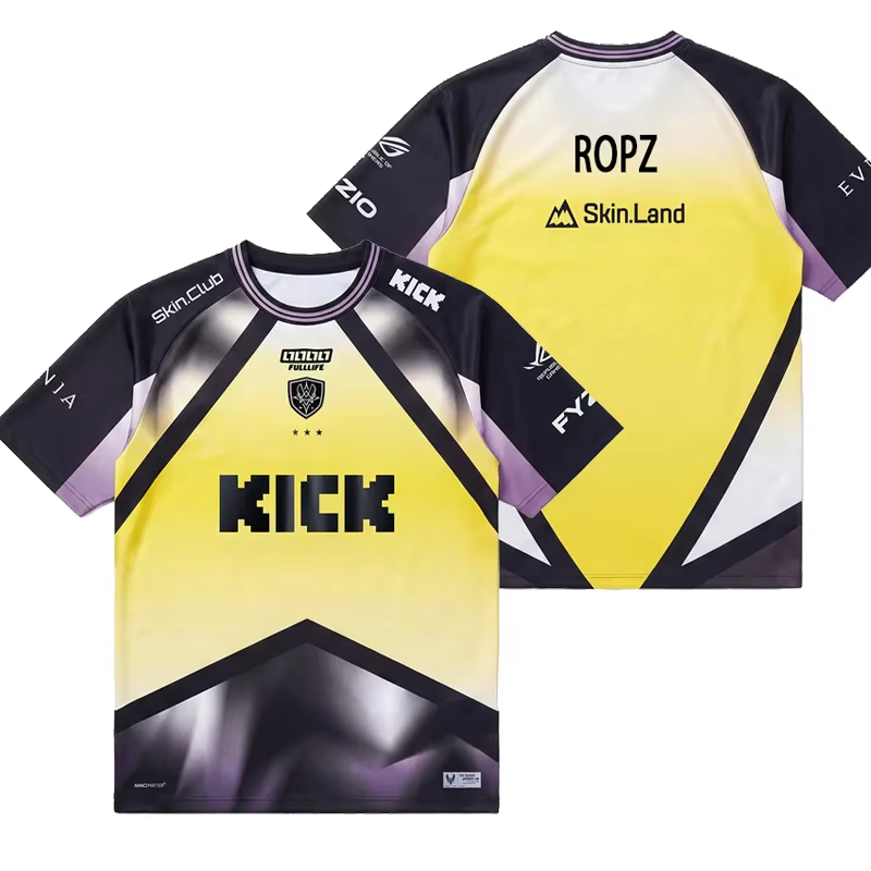 Esports Gaming Training - 2026 Team Vitality Men T-shirts Summer