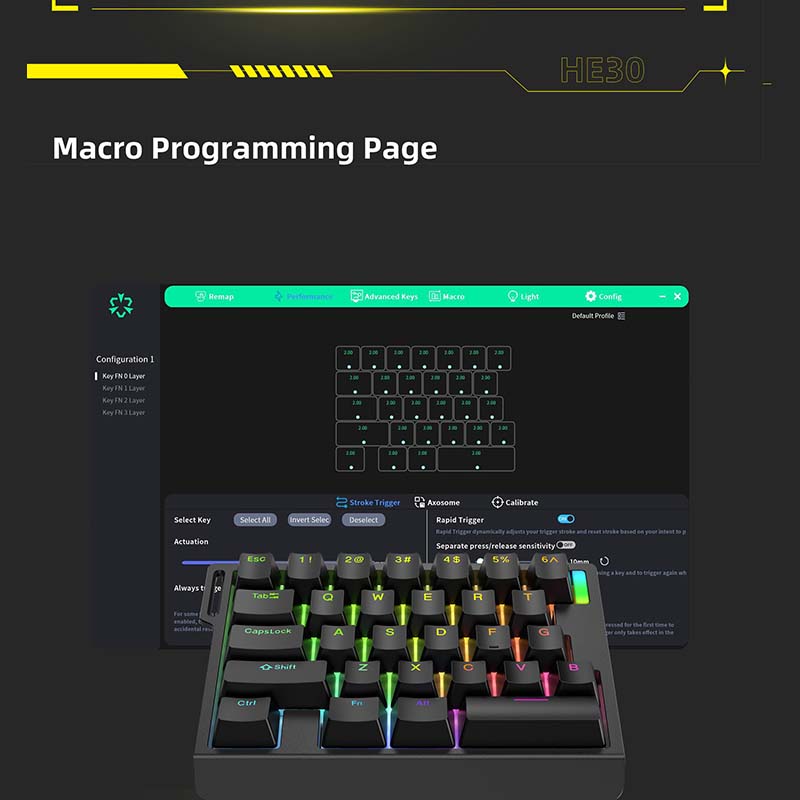HE30 Mechanical Gaming Keyboar - Esports In Gaming review and price