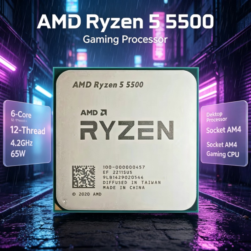 AMD Ryzen 5 5500 AM4 Desktop C - Amd Cpu Ryzen 5 review and price