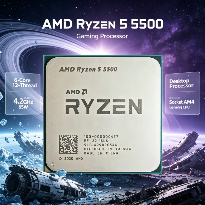AMD Ryzen 5 5500 AM4 Desktop C - Amd Cpu Ryzen 5 review and price