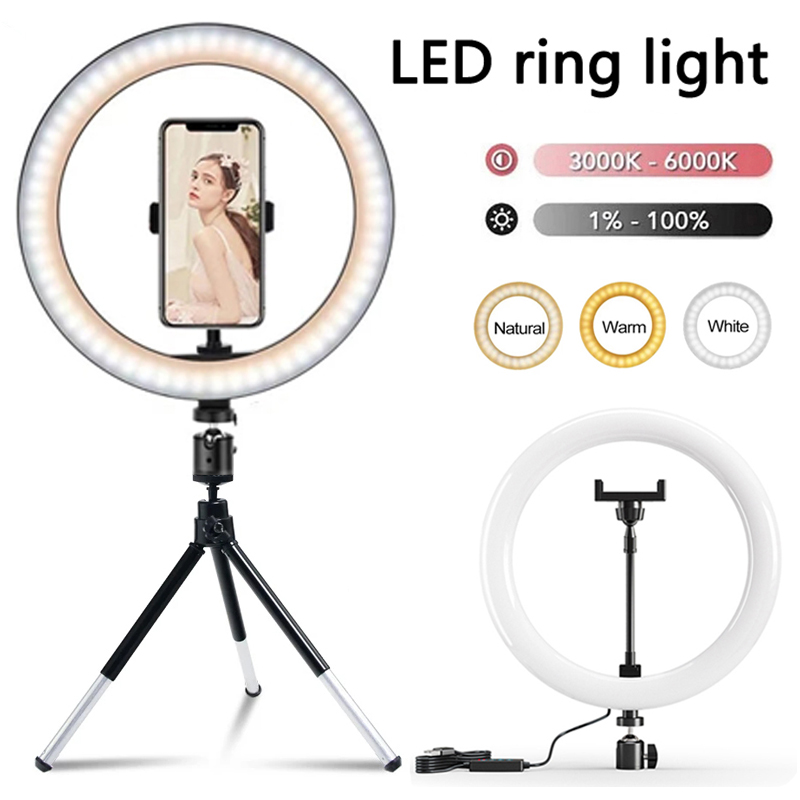 12 inch LED Ring light Photogr - Webcam Ring Light review and price