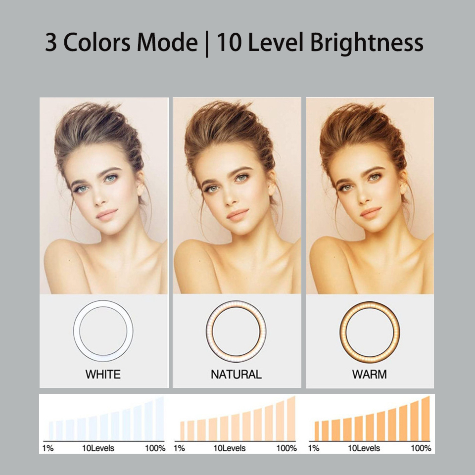 6inch Ring Light with Tripod L - Webcam Ring Light review and price