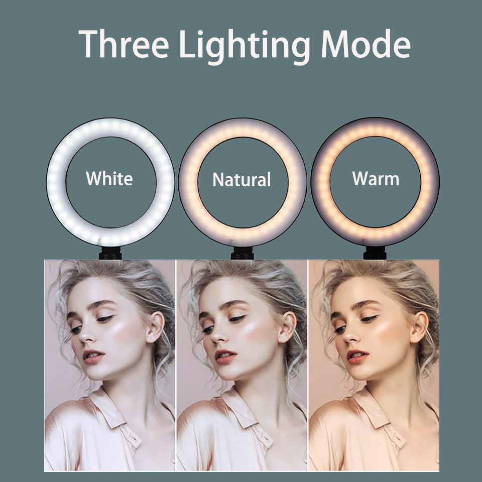 6inch Ring Light with Tripod L - Webcam Ring Light review and price