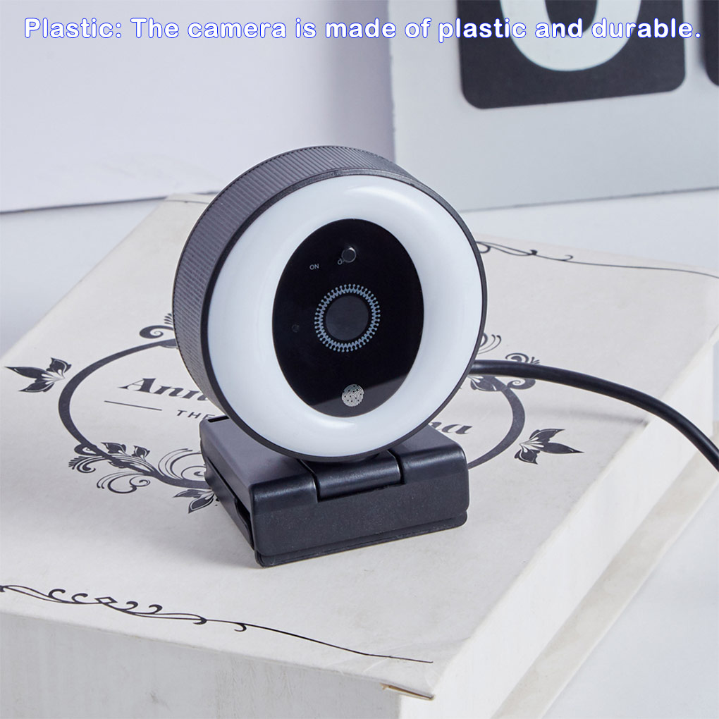 2K High-definition Live Stream - Webcam Ring Light review and price