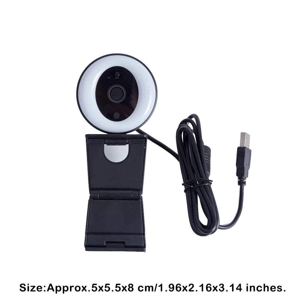 2K High-definition Live Stream - Webcam Ring Light review and price