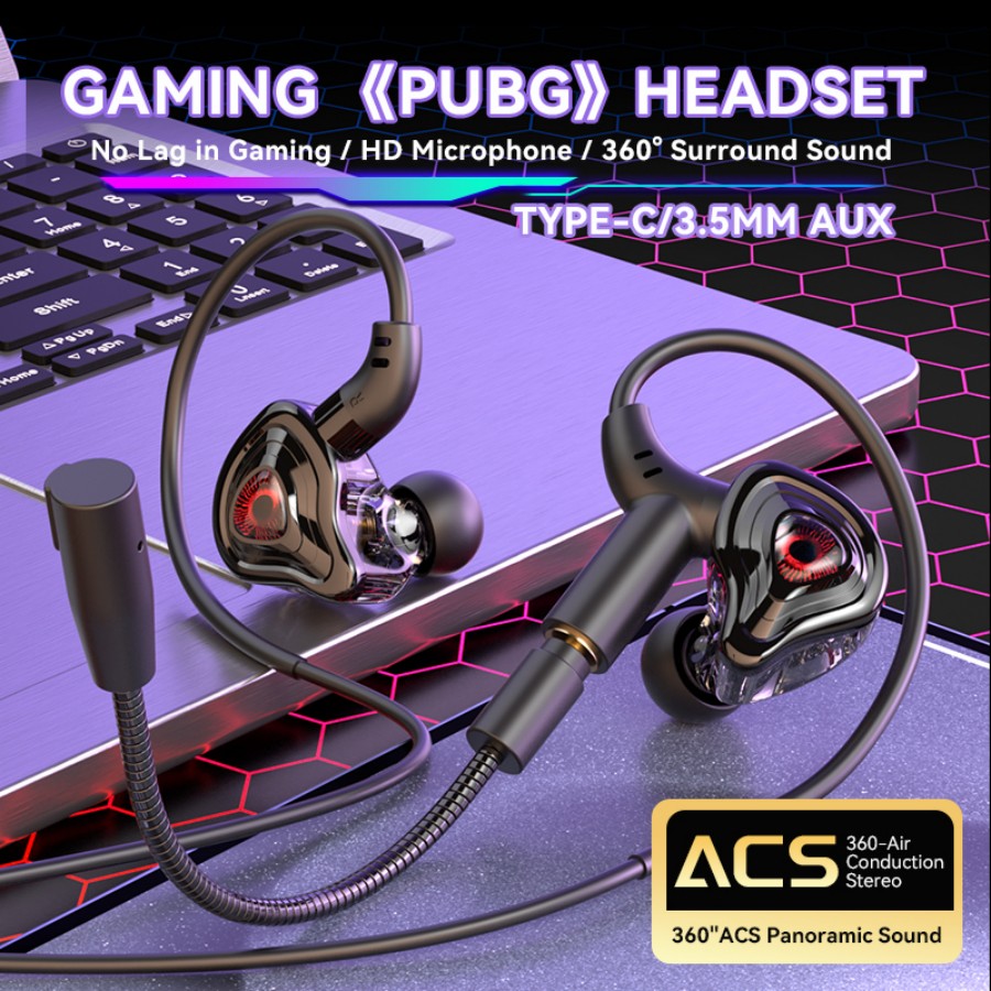 Esports Gaming Headset 360° Su - Esports Gaming Mobile review and price