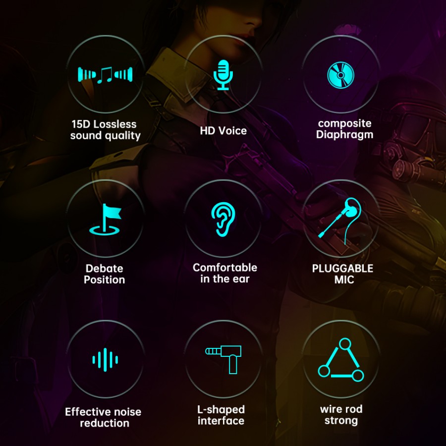 Esports Gaming Headset 360° Su - Esports Gaming Mobile review and price