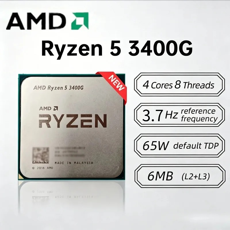 AMD Ryzen 5 3400G 4 Core 8 Thr - Amd Cpu Ryzen 5 review and price