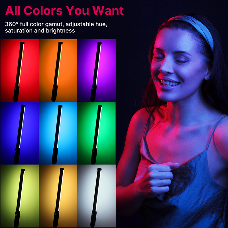 Ulanzi VL119 Handheld RGB Colo - Webcam Ring Light review and price
