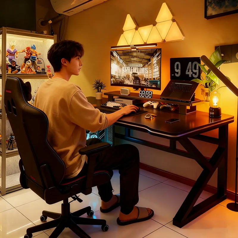 Black E-sports Style Computer  - Esports Gaming House review and price