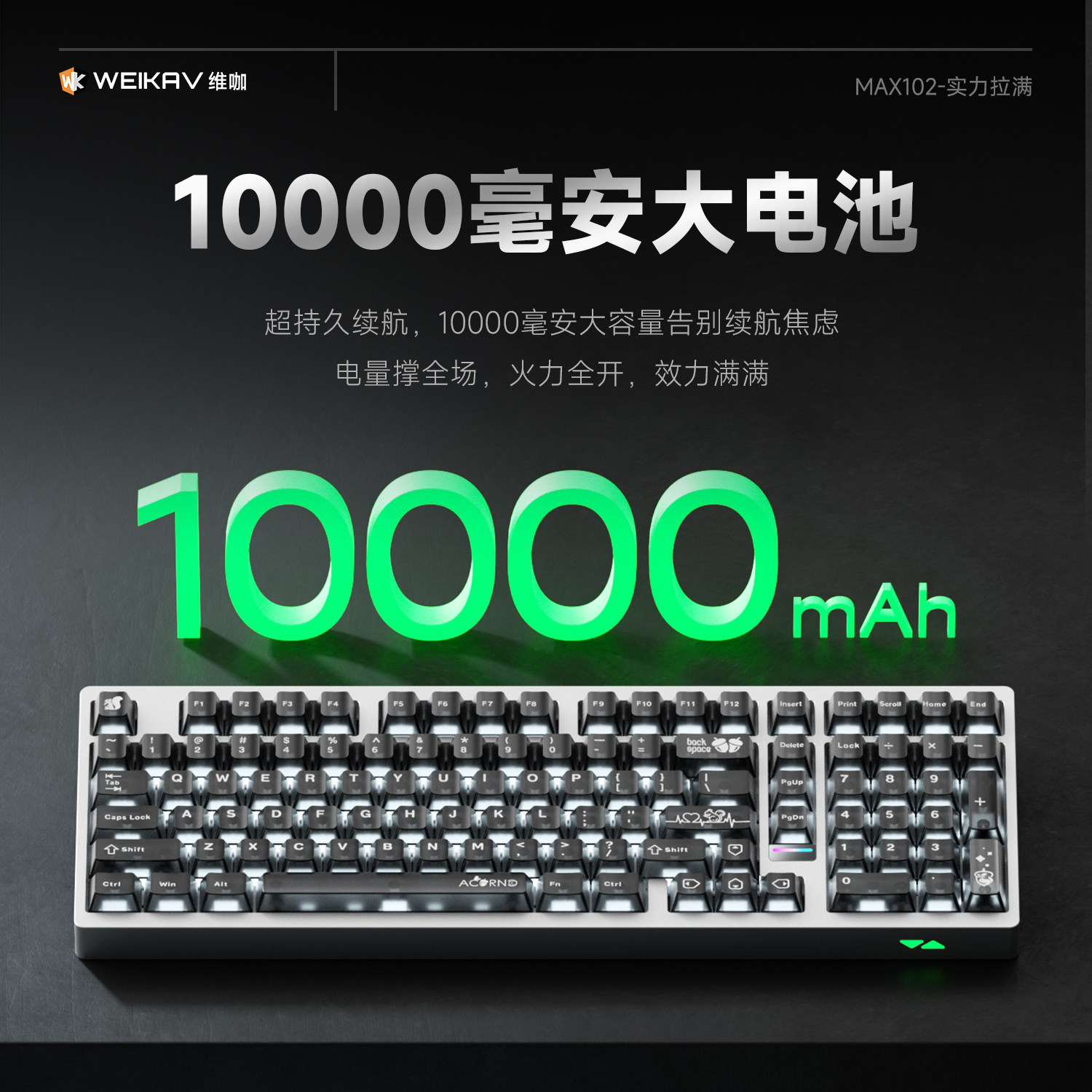 Weika Max102 Aluminum Case Wir - Esports In Gaming review and price