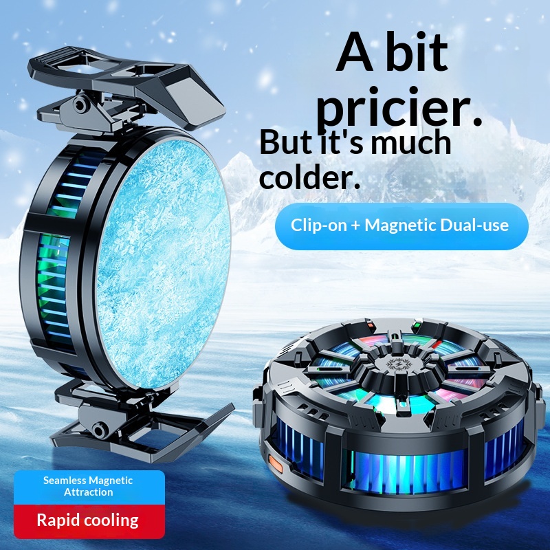 Magnetic Rgb Phone Cooler Rapi - Esports Gaming Phone review and price