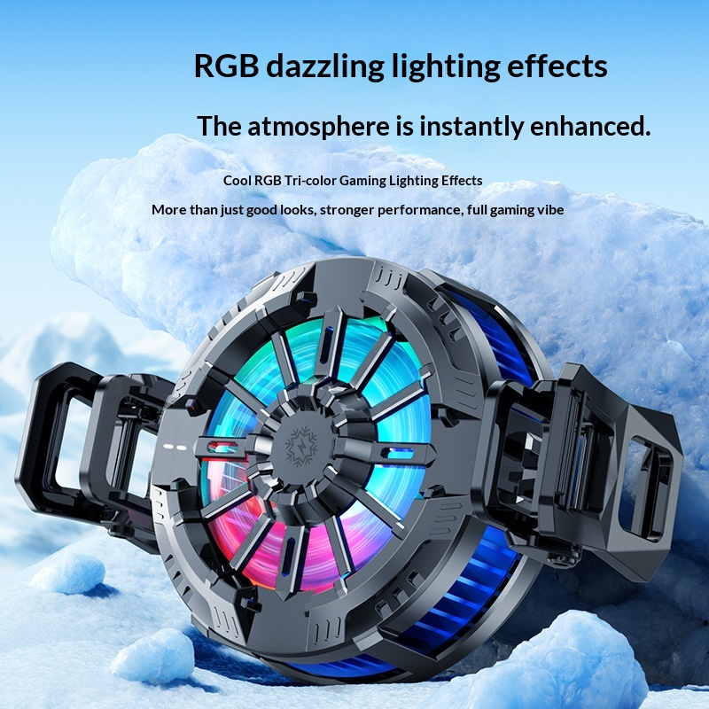 Magnetic Rgb Phone Cooler Rapi - Esports Gaming Phone review and price