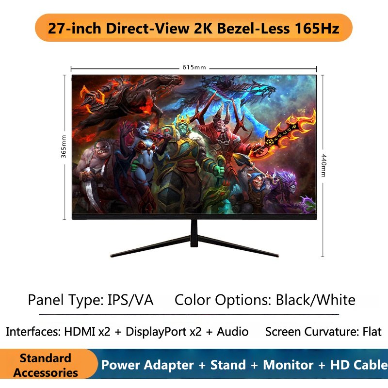 27 Inch 2K Curved Gaming Monit - Gaming X Esports review and price