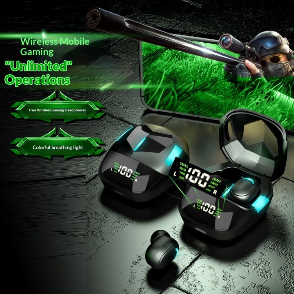 Bluetooth Headset Battery Leve - Esports Gaming Mobile review and price
