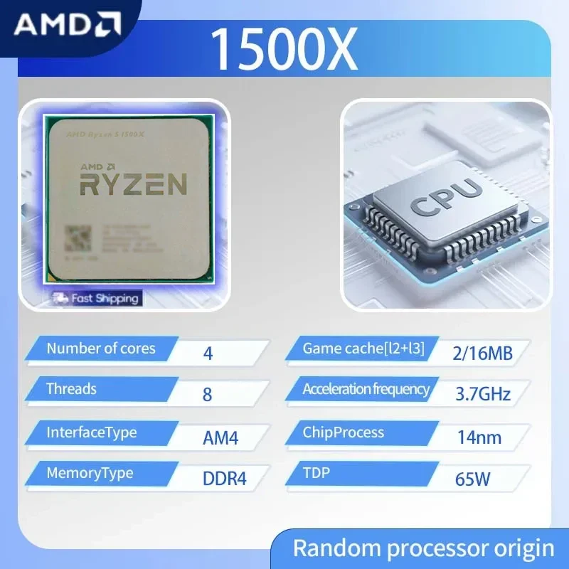 AMD Ryzen 5 1500X AMD R 5 1500 - Amd Cpu Ryzen 5 review and price