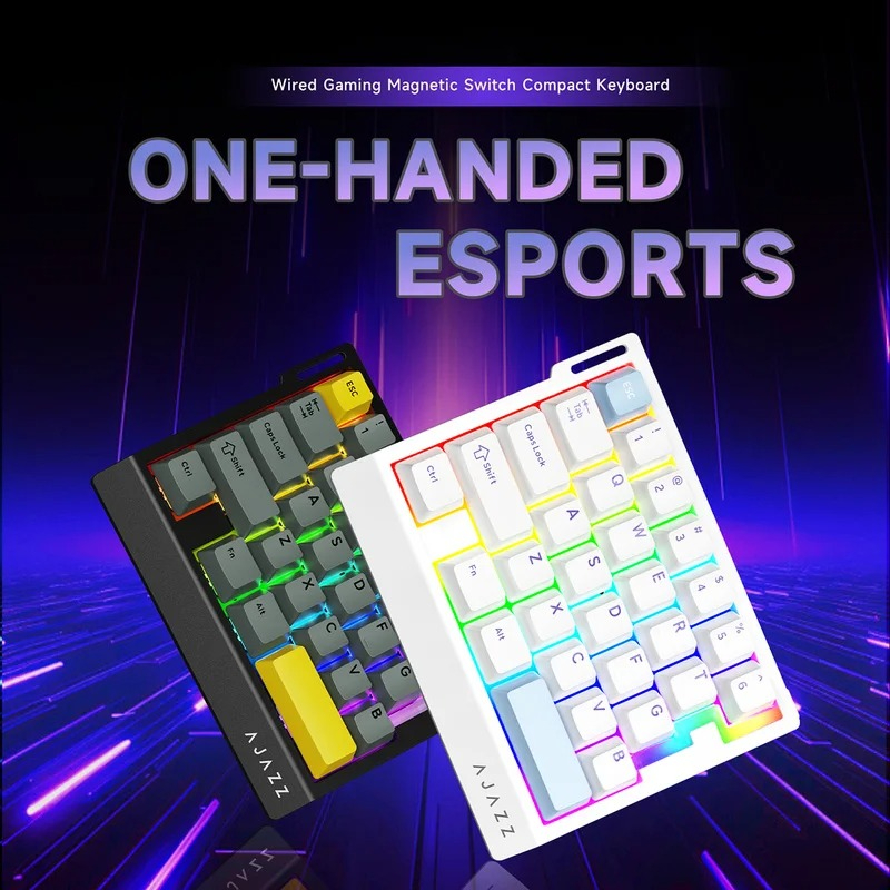 RGB Mini One Handed Mechanical - Esports Gaming Setup review and price