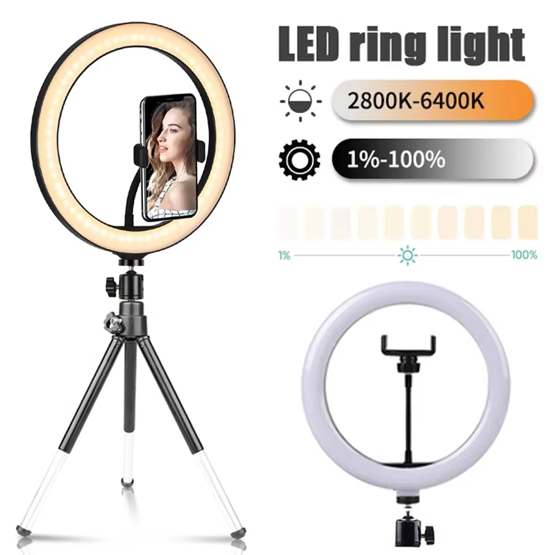 10 inch Selfie Ring Light Phot - Webcam Ring Light review and price