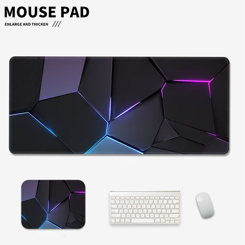 3D Geometric Abstract Large Ga - Esports Gaming Setup review and price