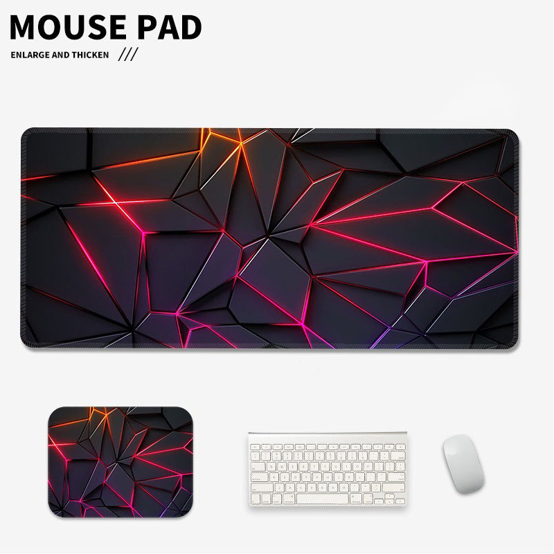 3D Geometric Abstract Large Ga - Esports Gaming Setup review and price