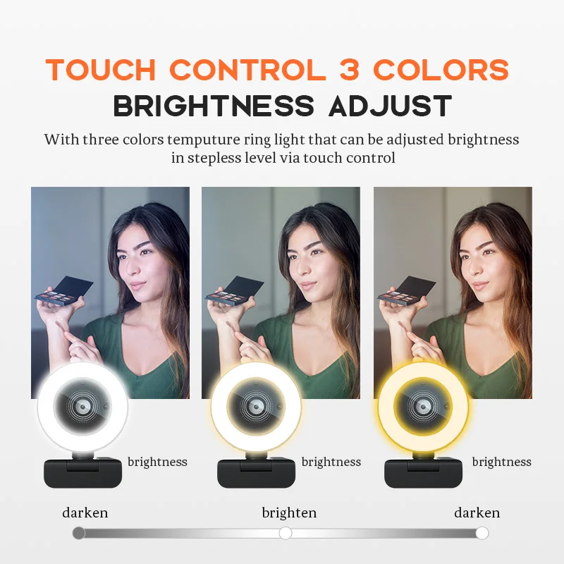 Best Seller Auto Focus Web Cam - Webcam Ring Light review and price