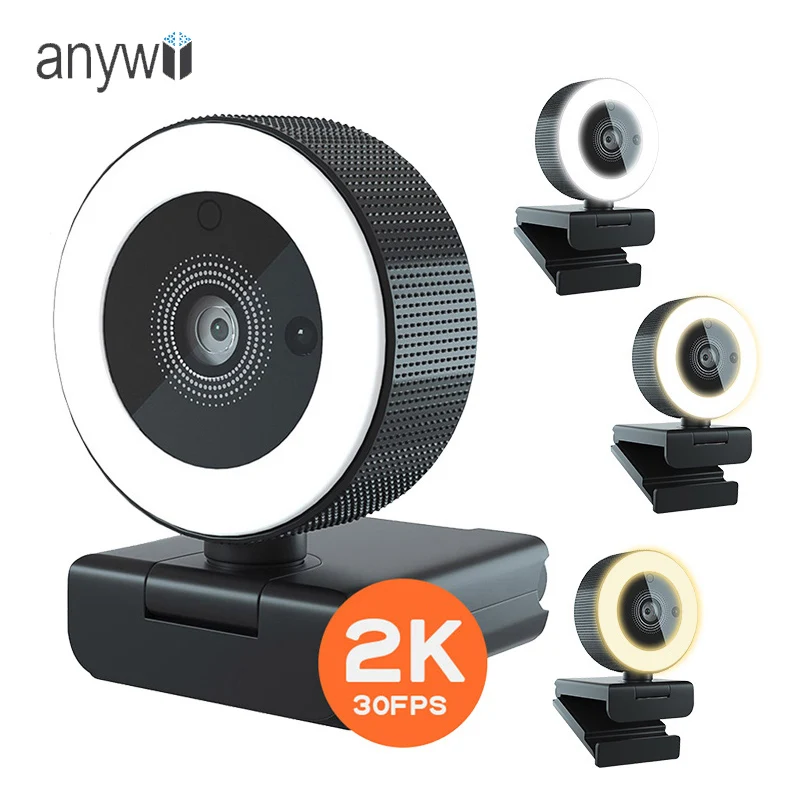Best Seller Auto Focus Web Cam - Webcam Ring Light review and price