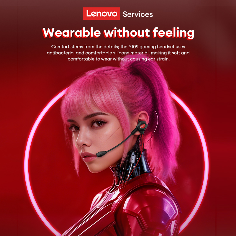 Lenovo Y109 Wired Gaming Heads - Esports Gaming Mobile review and price