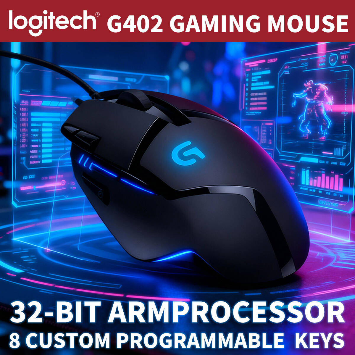 Logitech G402 Gaming Mouse 32‑ - Esports Gaming Training review and price