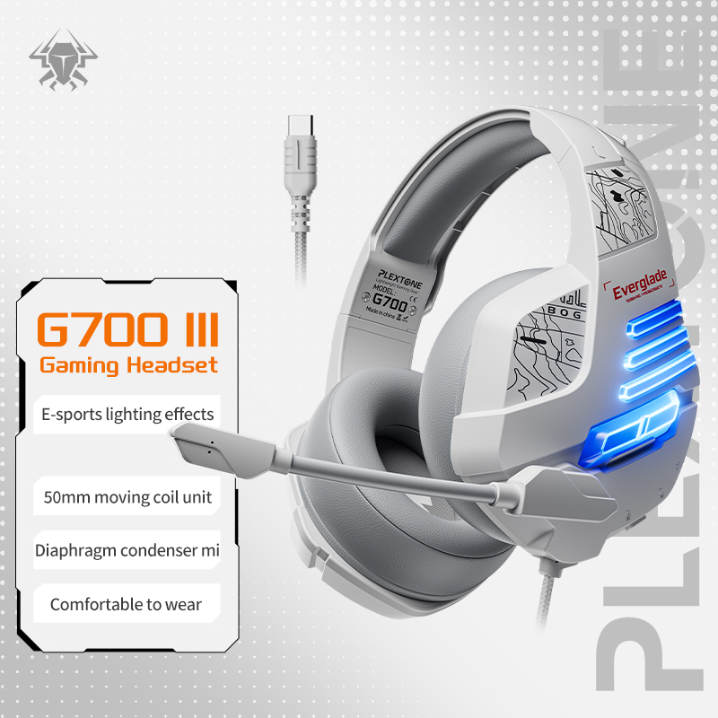 PLEXTONE G700 Headphones, Wire - Esports Gaming Phone review and price