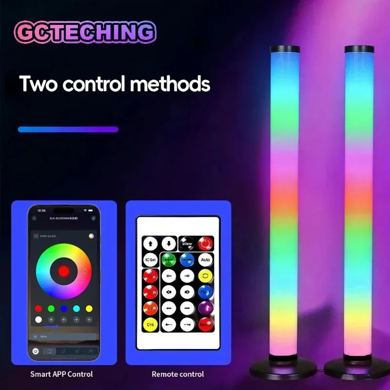 2PCS 120CM RGB Floor Lamp, Sou - Esports Gaming Setup review and price