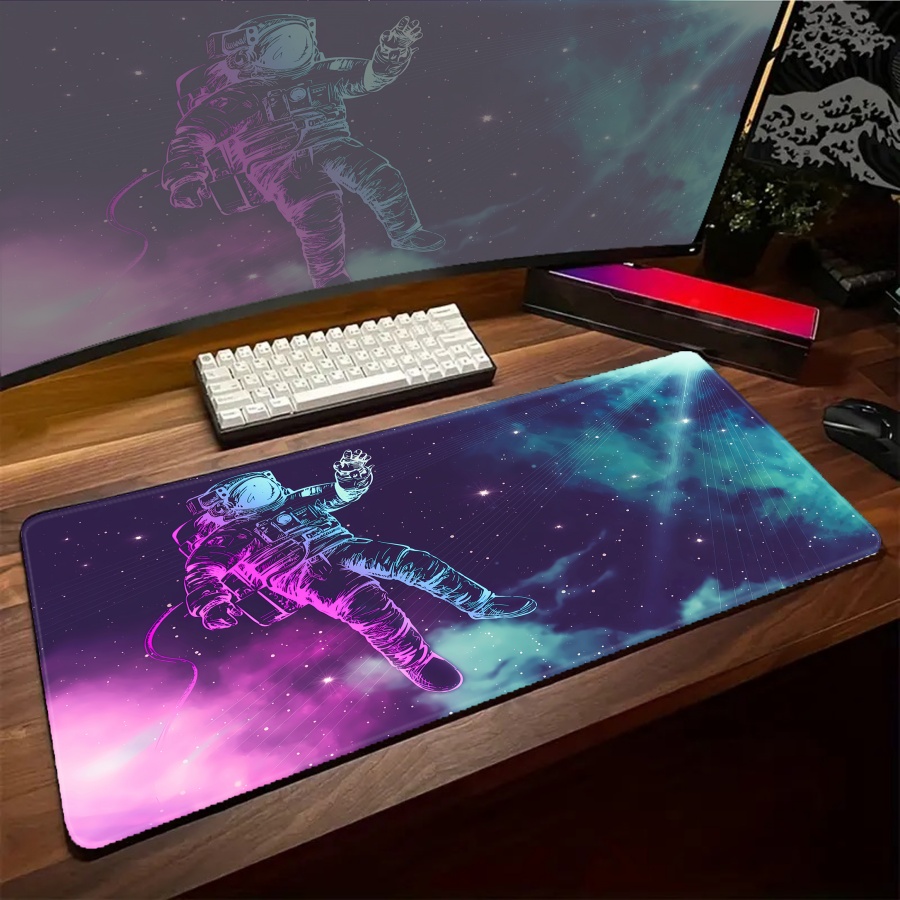 Art Astronaut Mousepad Cute Bi - Esports Gaming Setup review and price