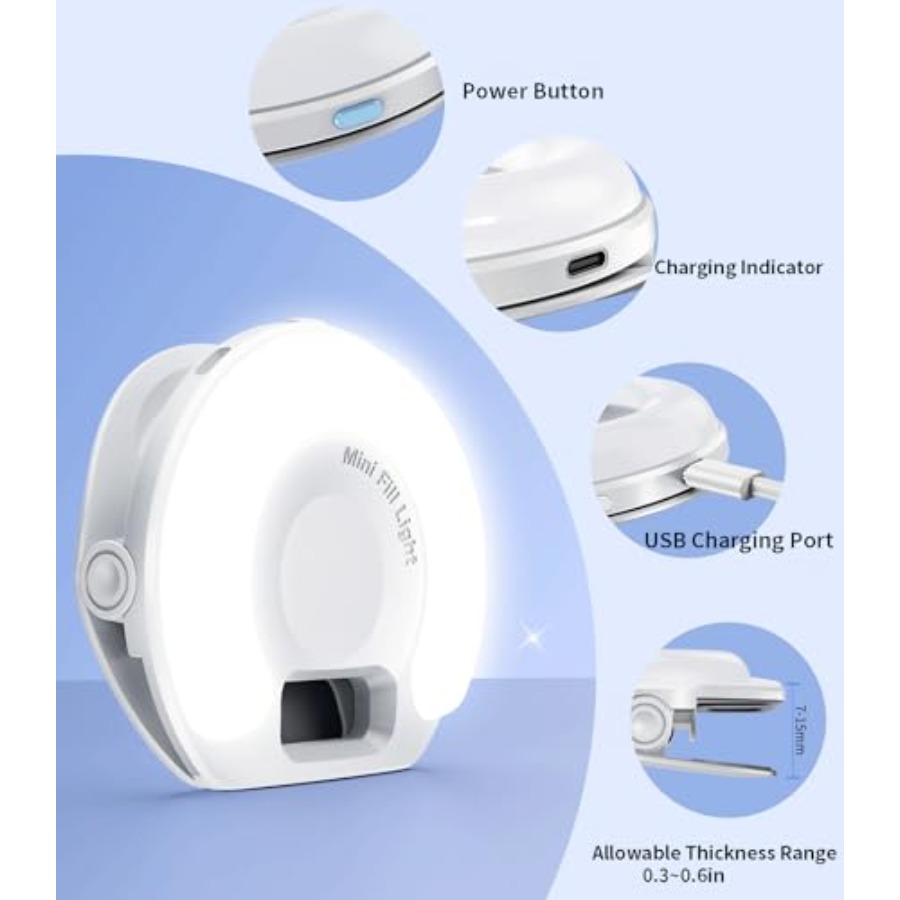 Portable Ring Light for Phone  - Webcam Ring Light review and price