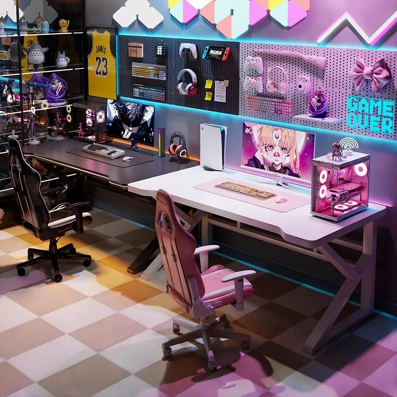 Double E-sports Gaming Desk Lo - Esports Gaming Setup review and price
