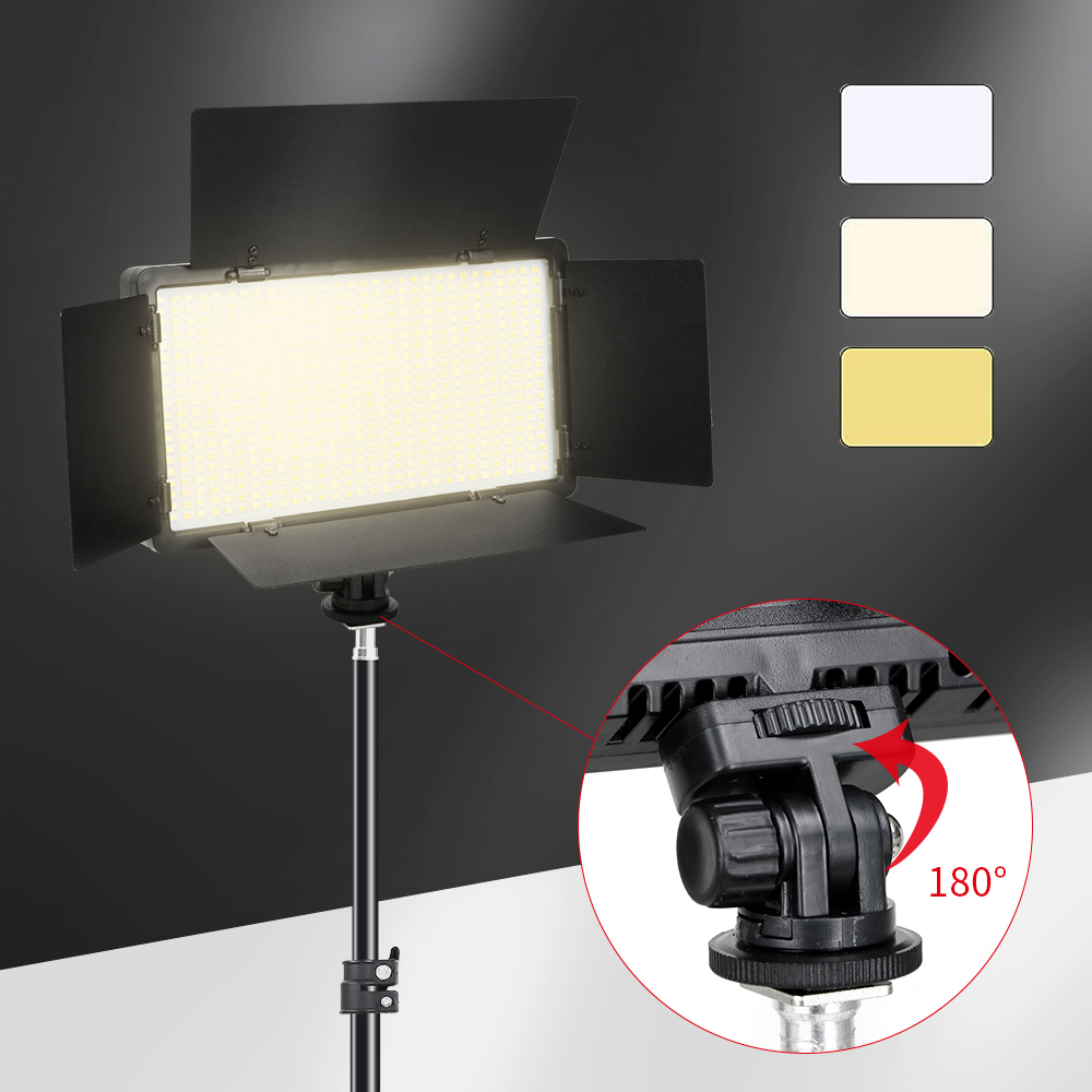 40W Led Video Light Panel 3300 - Webcam Ring Light review and price