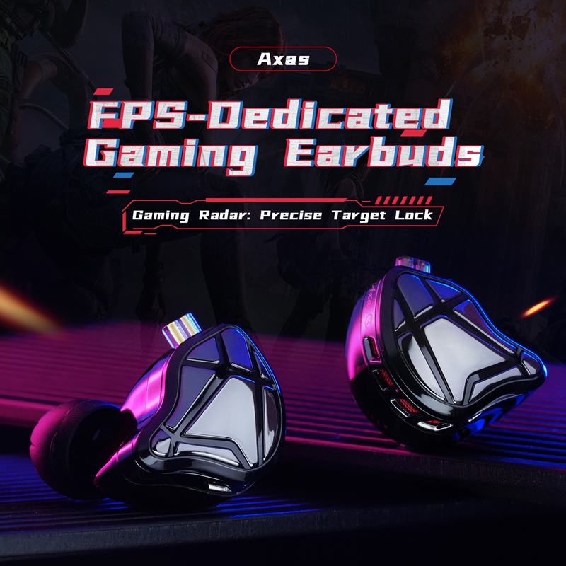  KZ Axas FPS Gaming IEM Headp - Esports Gaming Mobile review and price